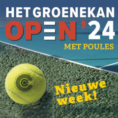 Nieuwe week Groenekan Open 2024